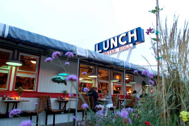 The Lobster Roll roadside restaurant on Montauk Highway in Amagansett