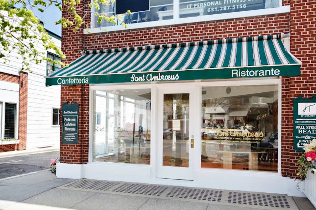 Sant Ambroeus Southampton dining room and cafe